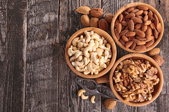 Nuts are safe, in moderation. Phew.