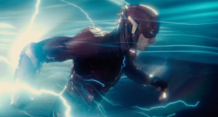 Ezra Miller's Barry Allen (aka the Flash) was a fast favourite in the film.