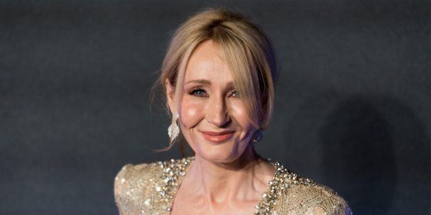 LONDON, ENGLAND - NOVEMBER 15: Author J.K Rowling attends the European premiere of 'Fantastic Beasts And Where To Find Them' at Odeon Leicester Square on November 15, 2016 in London, England. (Photo by Ray Tang/Anadolu Agency/Getty Images)