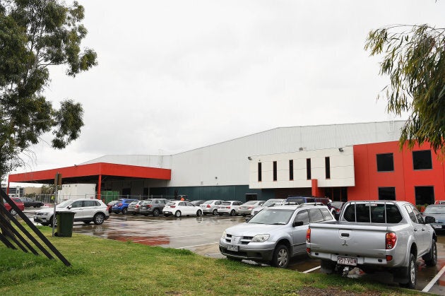 Amazon's first Australian distribution centre in Dandenong, Melbourne.