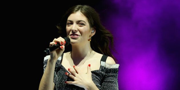 Lorde performed at the Sydney Opera House on November 21.