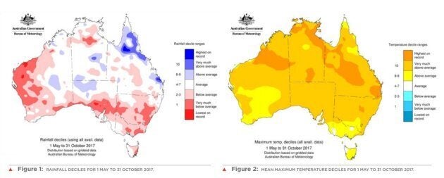 It's been a hot, dry winter across Australia.