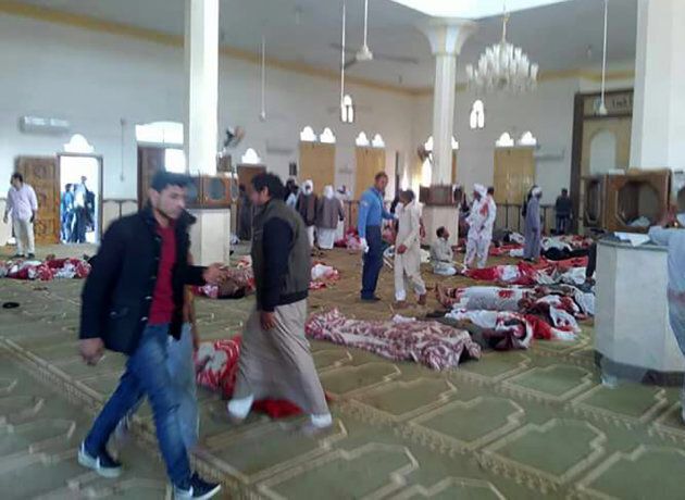 The victims were in Friday prayer.
