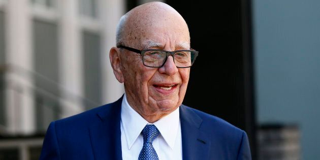 Media mogul Rupert Murdoch leaves his home in London, Britain March 4, 2016. Murdoch wed former supermodel Jerry Hall in a low-key ceremony in central London on Friday, the fourth marriage for the media mogul. REUTERS/Stefan Wermuth