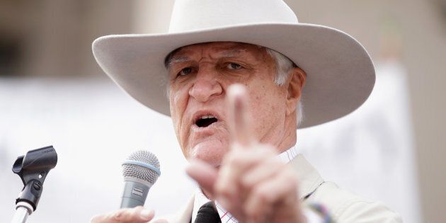 Bob Katter is not happy about new restrictions on the Adler shotgun.