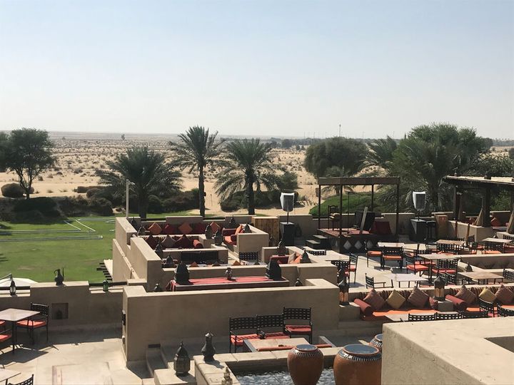 Bab Al Shams Desert Resort - rooftop.
