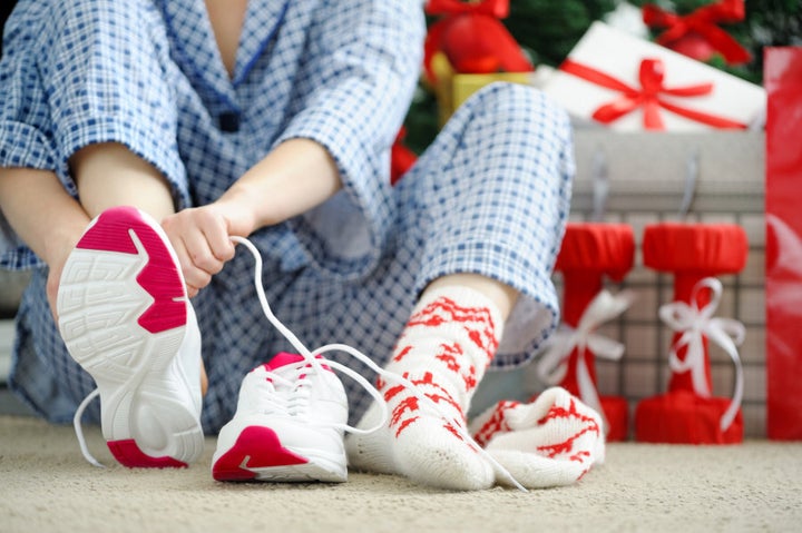 Genius idea: ask for workout gear for Christmas so you feel inspired to exercise.