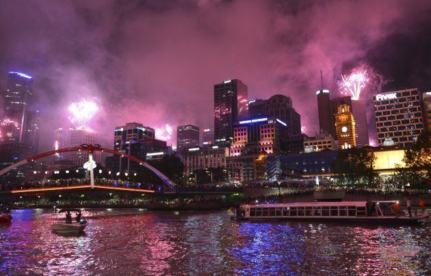Around 450,000 revellers are expected to gather in Melbourne's CBD to bring in the new year.
