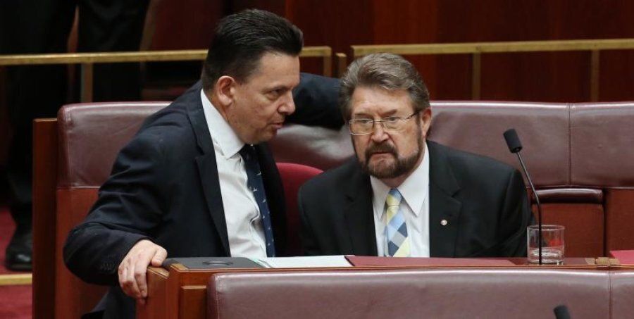 Derryn Hinch says Nick Xenophon is very zealous about South Australia
