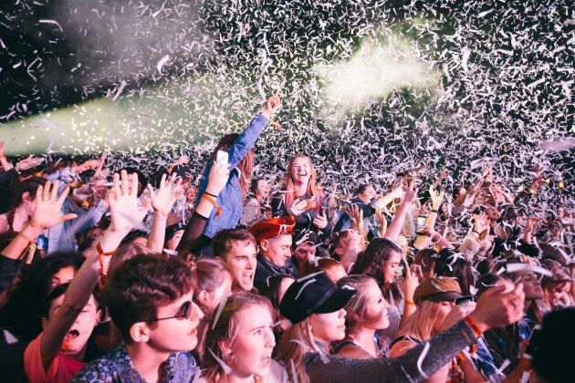 Fans at the Splendour In The Grass festival, 2016 in Byron Bay