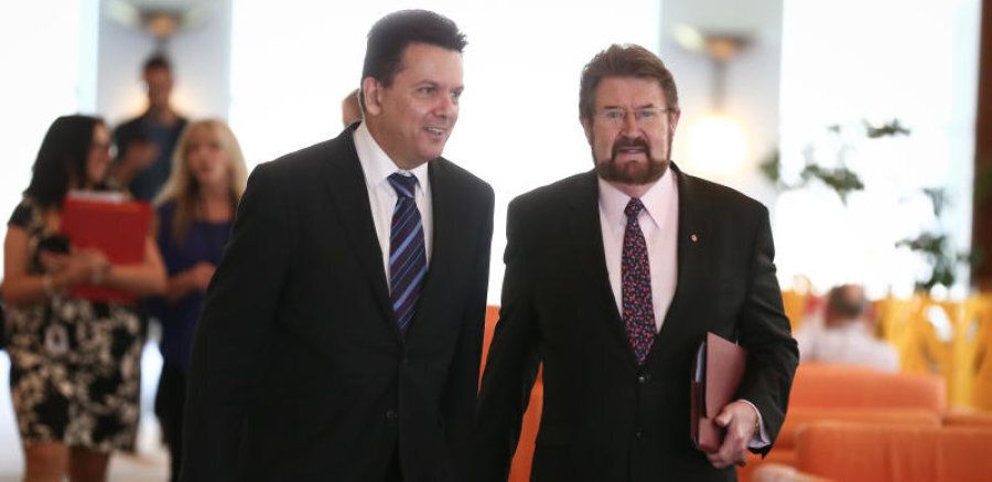 Senators Nick Xenophon and Derryn Hinch have a "loose alliance"
