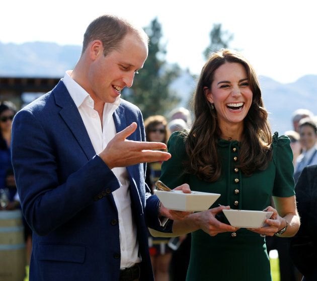 Prince William and the Duchess of Cambridge in Kelowna, B.C., Sept. 27, 2016.