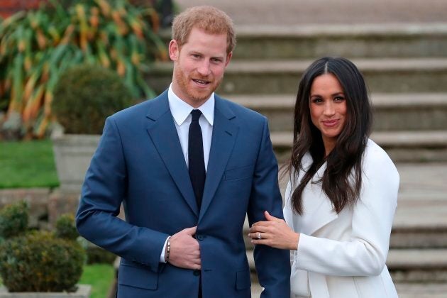 Prince Harry and Meghan Markle on Nov. 27.