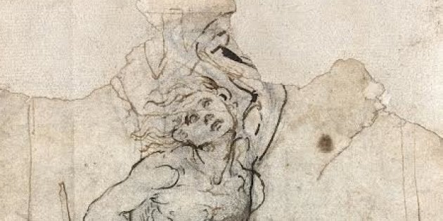 A French auction house has announced the discovery of a never-before-seen sketch by Italian master Leonardo da Vinci. The drawing, pictured, depicts Saint Sebastian.