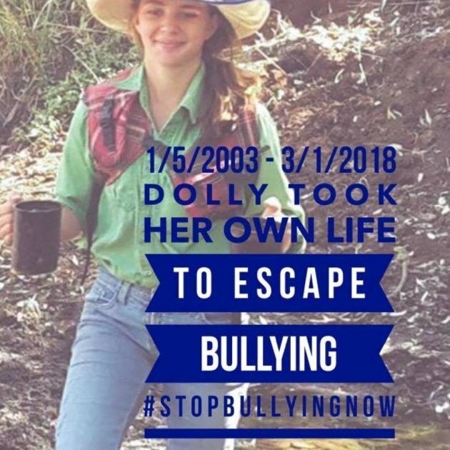 The anti-bullying campaign poster used by Amy Jayne Everett's parents.