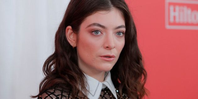 Lorde arrives to attend the 2018 MusiCares Person of the Year show honoring Fleetwood Mac at Radio City Music Hall in Manhattan, New York, U.S., January 26, 2018. REUTERS/Andrew Kelly