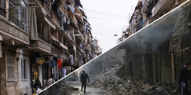 Haunting Images Reveal The Horrifying Effect War Has Had On Aleppo ...