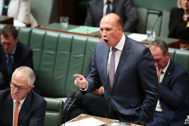 Australian minister for immigration and border protection Peter Dutton. May 10, 2017; Canberra, Australia.