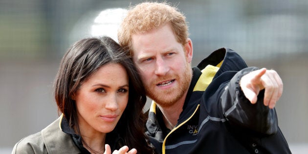 Meghan Markle and Prince Harry in April.