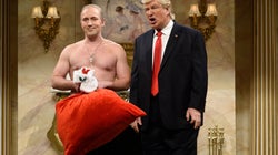 'SNL's' Shirtless Putin Pays Trump A Christmas