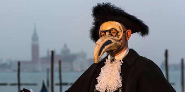 This is what a Plague doctor actually looked like.