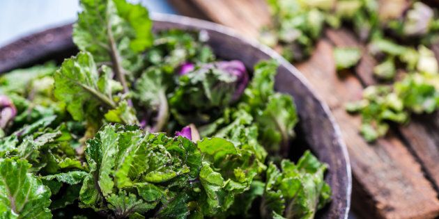 Lutein, a protein found in leafy greens, may support cognitive function and brain health. 
