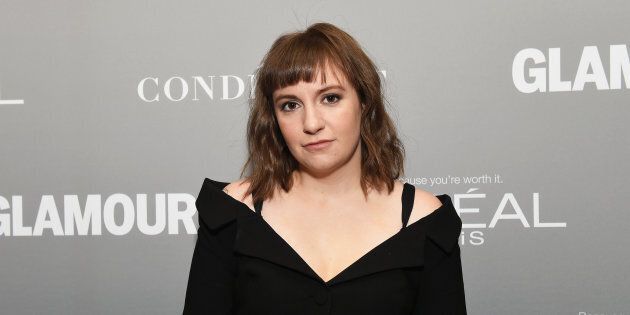 LOS ANGELES, CA - NOVEMBER 14: Actress Lena Dunham poses backstage during Glamour Women Of The Year 2016 LIVE Summit at NeueHouse Hollywood on November 14, 2016 in Los Angeles, California. (Photo by Emma McIntyre/Getty Images)