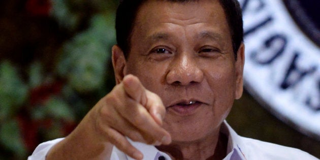 Philippine President Rodrigo Duterte has openly spoken about people he's killed.