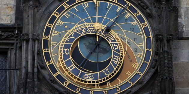 The Prague Astronomical Clock, a medieval clock that's more than 600 years old. An extra second will be added to world clocks at the end of 2016.