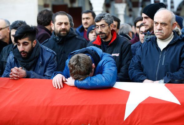 Scores of people have been killed and injured in a New Year's Eve attack in Istanbul.
