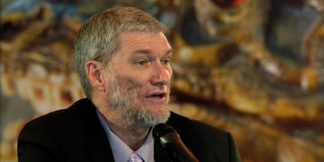 Creationist Ken Ham believes some dinosaurs sailed on Noah's Ark to survive the flood depicted in the Bible.