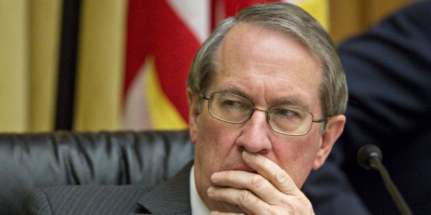 Representative Bob Goodlatte, a Republican from Virginia and chairman of the House Judiciary Committee, listens during a House Judiciary Committee hearing in Washington, D.C., U.S., on Tuesday, March 1, 2016. When members of Congress grill Apple Inc. Tuesday on why it refused to help the FBI unlock a terrorists iPhone, the company will be fresh from a courtroom victory that bolsters its case against the government. Photographer: Andrew Harrer/Bloomberg via Getty Images