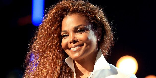 LOS ANGELES, CA - JUNE 28: Honoree Janet Jackson accepts the Ultimate Icon: Music Dance Visual Award onstage during the 2015 BET Awards at the Microsoft Theater on June 28, 2015 in Los Angeles, California. (Photo by Christopher Polk/BET/Getty Images for BET)
