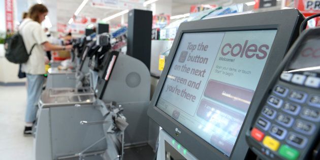 A woman has gone on a racist tirade in a Coles supermarket in Melbourne.