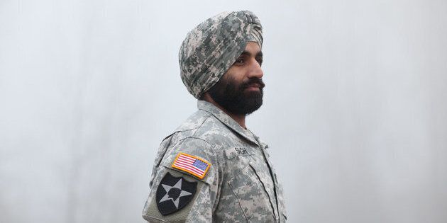 Captain Simratpal Singh was granted a permanent accommodation to wear his turban and beard in April 2016.