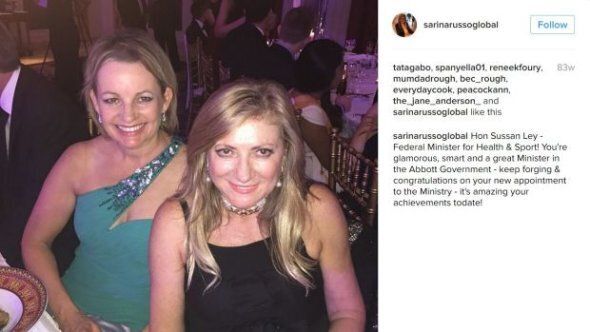 Sussan Ley and Sarina Russo.