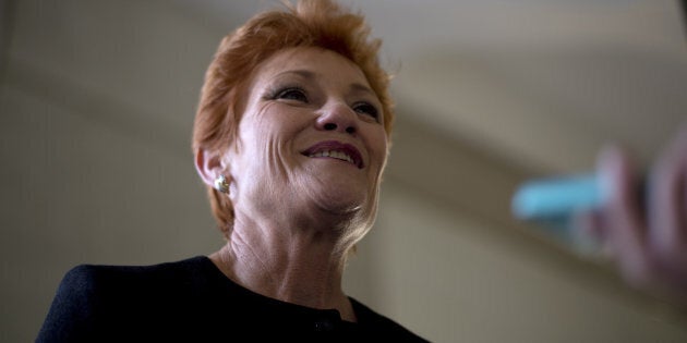 Pauline Hanson wants medical cannabis to hurry up.