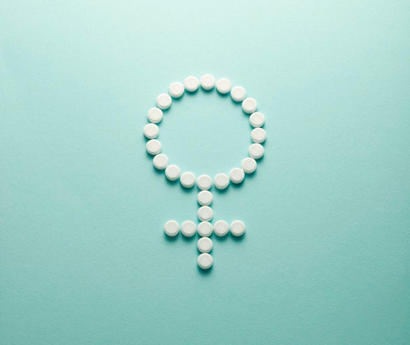 The pill is made from synthetic sex hormones.