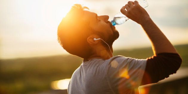HIIT will make you sweat, so make sure you stay hydrated.