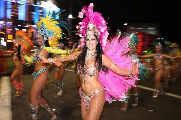 Sydney's Mardis Gras celebrations are one of the biggest events on Oxford Street every year.