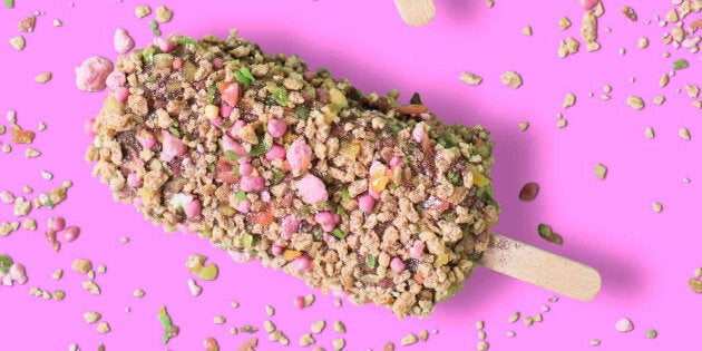 Introducing the 'Unicorn Breath' Gaytime.