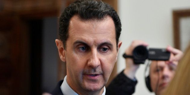 Syria's President Bashar al-Assad speaks during an interview with Australia's SBS News channel in this handout picture provided by SANA on July 1, 2016.