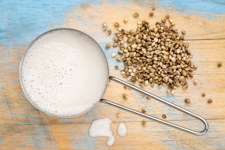 People are also using hemp seeds to make plant-based milk.