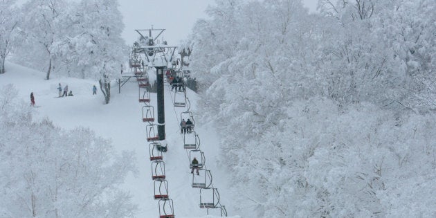 Nozawa Onsen ski resort is on the west coast.