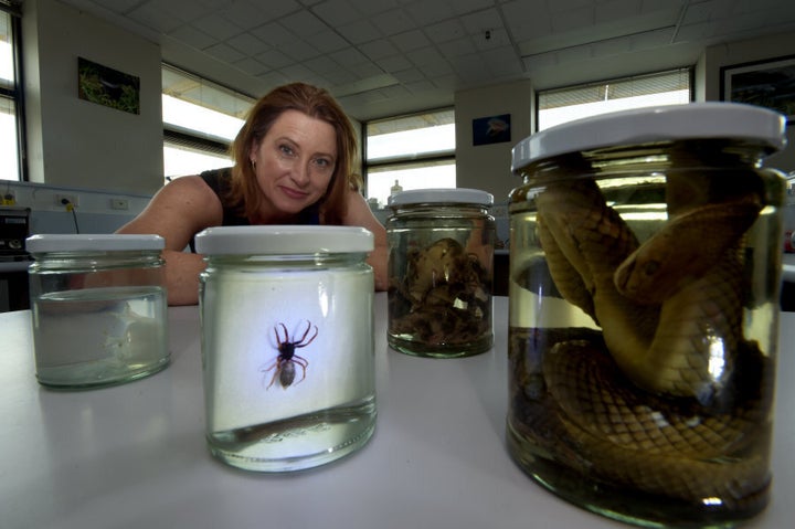 Ronelle Welton knows about venomous creatures.