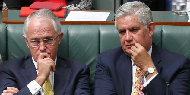 Ken Wyatt now on the frontbench with Prime Minister Malcolm Turnbull