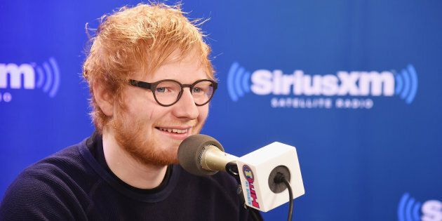 NEW YORK, NY - JANUARY 13: Musician Ed Sheeran visits SiriusXM Studios on January 13, 2017 in New York City. (Photo by Michael Loccisano/Getty Images)