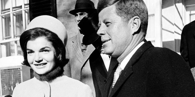 DISTRICT OF COLUMBIA, UNITED STATES - JANUARY 20: Jacqueline Kennedy and her husband, newly elected President John F. Kennedy, on the day of his Inauguration. (Photo by Paul Schutzer/The LIFE Picture Collection/Getty Images)