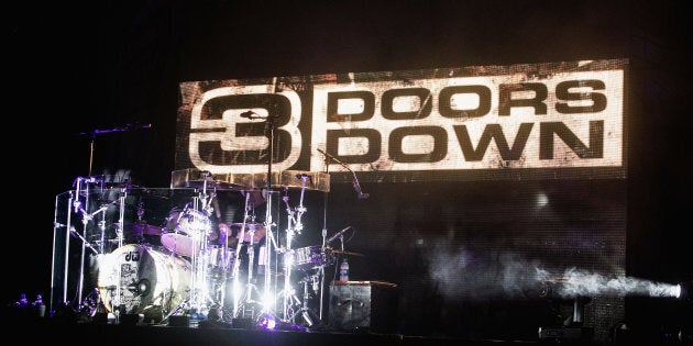 BIRMINGHAM, AL - SEPTEMBER 24: Greg Upchurch of 3 Doors Down performs at Birmingham-Jefferson Civic Center on September 24, 2016 in Birmingham, Alabama. (Photo by David A. Smith/Getty Images)