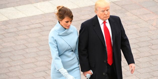 Melania Trump chose Ralph Lauren for Inauguration Day.